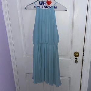 super cute flowy high neck dress